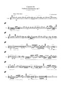 Concerto for Violin and Percussions – Score