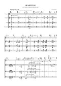 String Quartet No.1 – Score